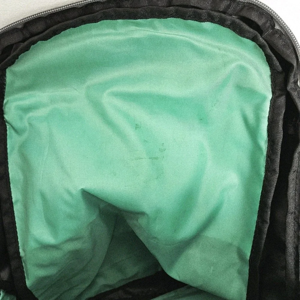 HP 15.6″ Active Backpack Black Mint Green Padded Straps‎ Interiors Dividers Zip